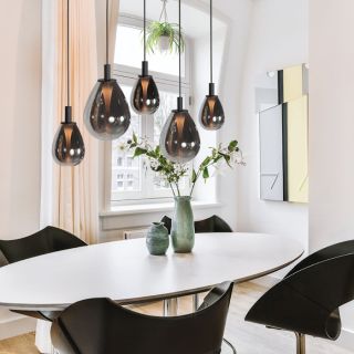 Pendelleuchte Glimsy 5fg. lang