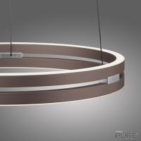 PURE E-Loop Ø 500 - dark-metal brown (Auswahl)