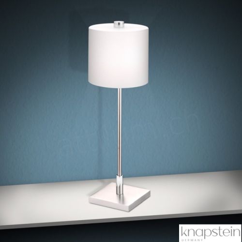 Tischleuchte Gisa - mattnickel-chrom