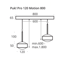 PUK! Pro Motion 80 - 1fg - anthrazit matt