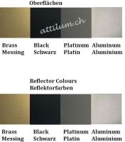 Aura Reflektor schwarz-matt