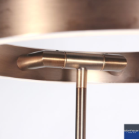 Soleil 2 - LED Stehleuchte - bronze gebürstet