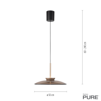 PURE E-Moon 1fg Ø50cm - bronce (Auswahl)