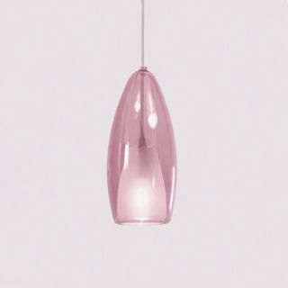 FLUTE Einzelpendel - Glas rosé