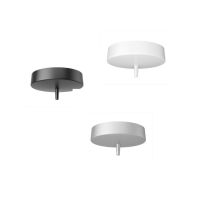 Baldachin 1 Pendel DALI dim schwarz RAL9005