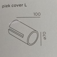 pike Cover L Linse schwarz