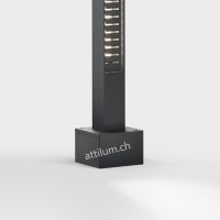 lin 70 bollard schwarz