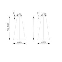 Svea-L60 - EasyLift up-/down mattnickel