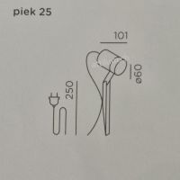 piek 25 - 38° cool braun