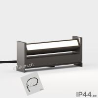 IP44.de slat spike earth connection - cool braun - Produktbild 1