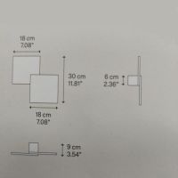 Puzzle double square weiss 3000K