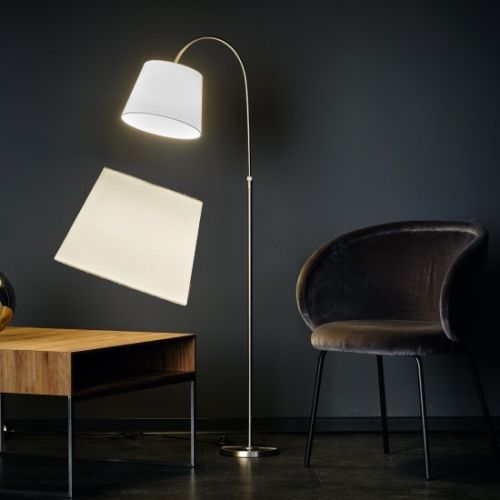 Boyleuchte+Schirm ni/matt 26cm champ