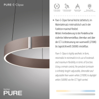 PURE E-Clipse Ø 500 - dark metal brown (Auswahl)
