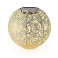 STT, Solarleuchte, Lantern Blossom antic 46cm - Lantern Blossom antic 32.5cm, SOL-021-66, SOL-018-66