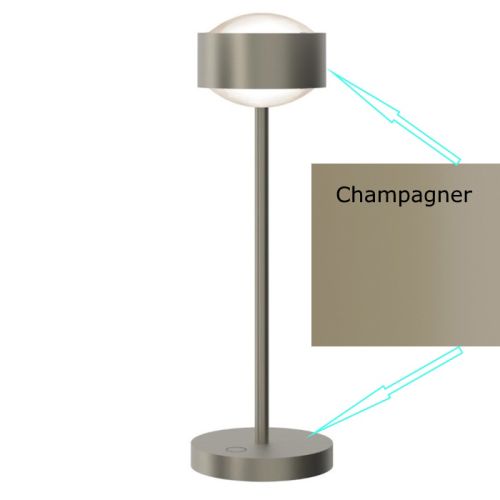 PUK! Pro 120 Eye Table - champagne-ni/matt