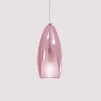 FLUTE Einzelpendel - Glas rosé