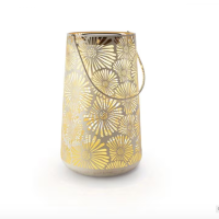 Solar Blossom Lantern 32.5cm - antic weiss