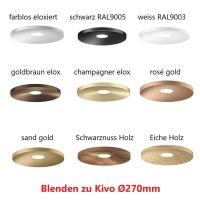 Kivo Blende 270 weiss RAL9003