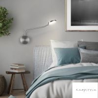 Wandleuchte Thea-W - schwarz matt