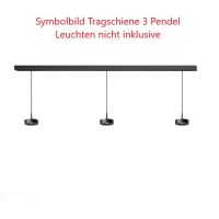 Tragschiene 3 Pendel DALI dim. schwarz RAL9005