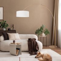 Bogenstehleuchte Sparkled light Bronze