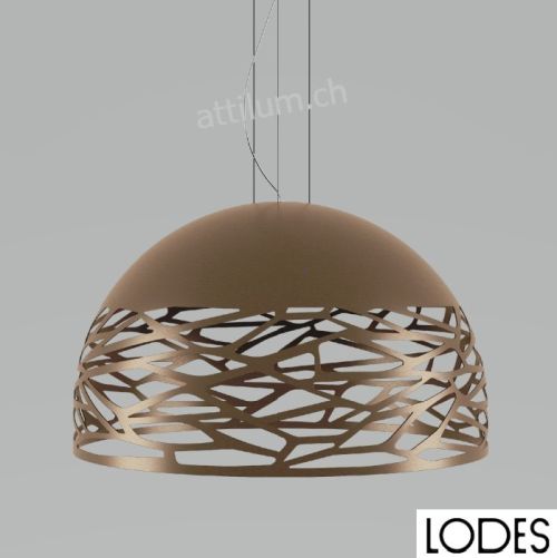 Kelly small Dome 50 natural brown matt