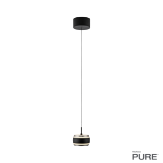 PURE Falling Rings 1fg. - black pearl - diamond (Auswahl)