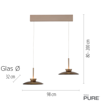PURE Moon 2fg - bronce