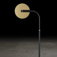 Vince S Leseleuchte schwarz-elox. mess