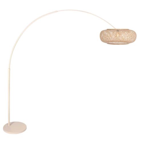 Bogenstehleuchte Sparkled light Creme