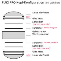 PUK! Pro 80 Wing l 30cm - schwarz matt