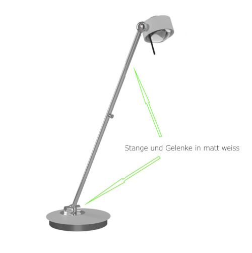PUK! Pro 80 Table 800mm white edition