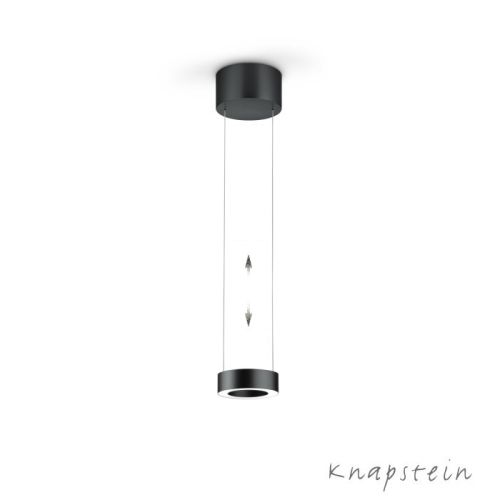 Zera 1 schwarz matt - Diff. Acryl weiss