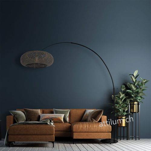 Bogenstehleuchte Sparkled light sz-matt