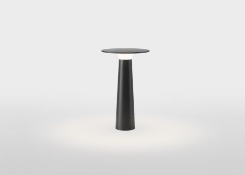 lix akku Leuchte jet black
