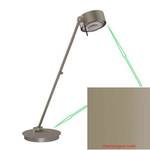 PUK! Pro 120 Table 800mm - champagne matt