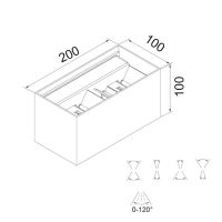 Dova M anthrazit  2700K - DIM