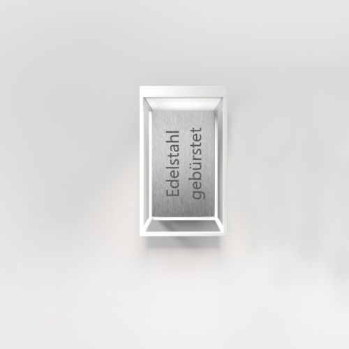 gic weiss mit Nr. - Cover Edelstahl geb.