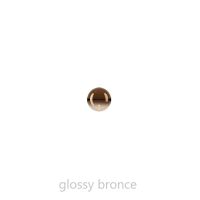 Glas Ø18cm Random Stick - glossy bronze