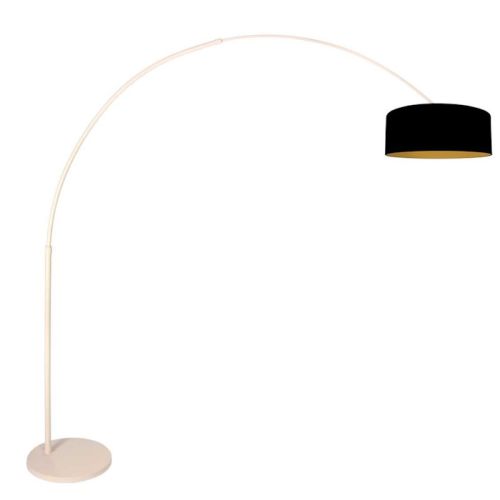 Bogenstehleuchte Sparkled light Creme