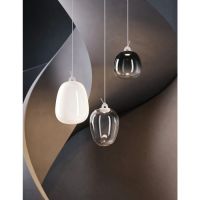 Oblo small 2700K - glossy smoke