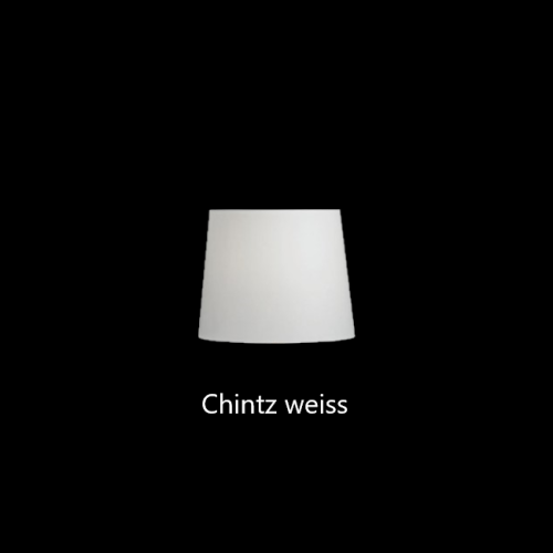 Bridgeleuchte 2flg. mess./antik Ø50 weiss