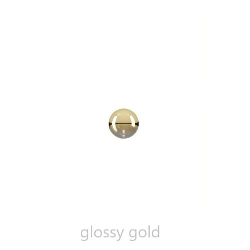 Glas Ø10cm Random Stick - gold