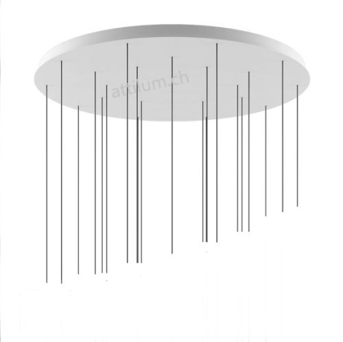 Rondell 24 Pendel weiss RAL9010