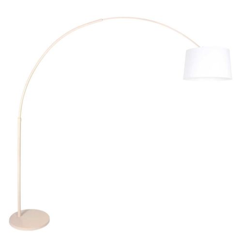 Bogenstehleuchte Sparkled light Creme