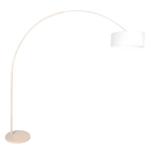 Bogenstehleuchte Sparkled light Creme