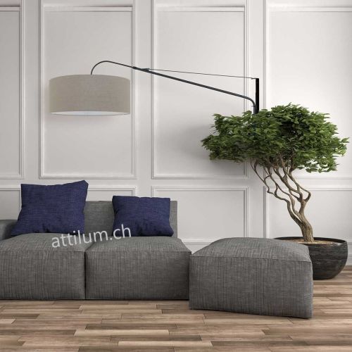 Wand Ausleger Classy schwarz matt