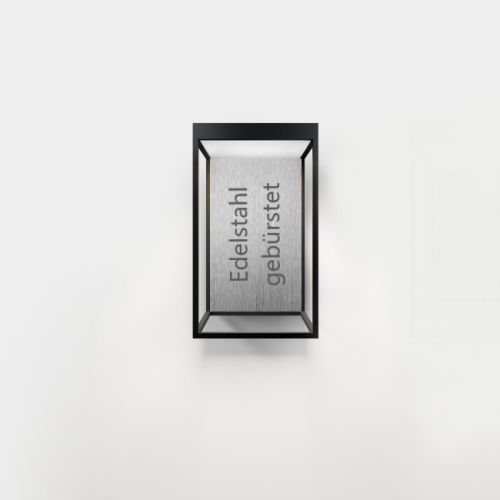 gic anthrazit mit Nr. - Cover Edelstahl geb.